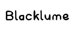 Blacklume - logo
